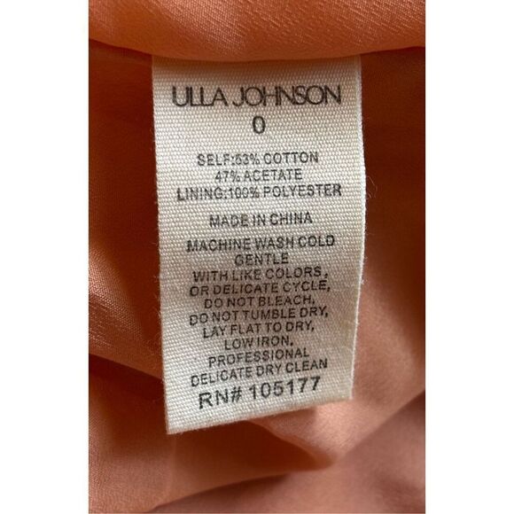 Ulla Johnson Silvana Dress in Copper New With Tags Size 0 - Picture 11 of 11